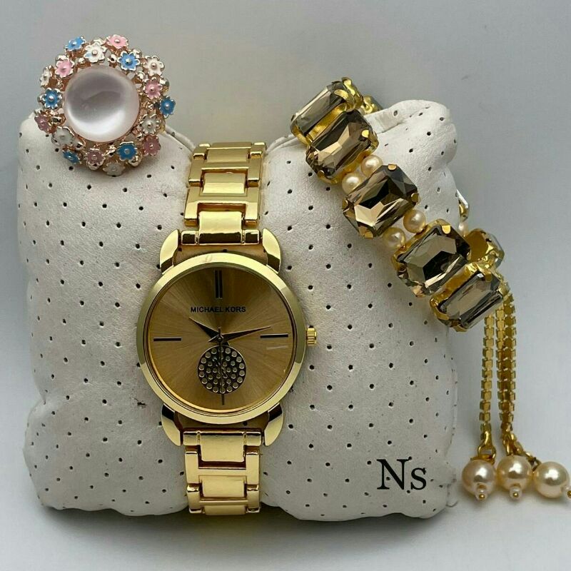 Michael Kors watches, bracelets, & rings for her