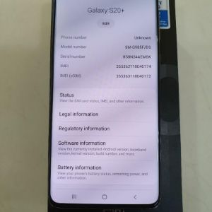 Samsung galaxy s20+