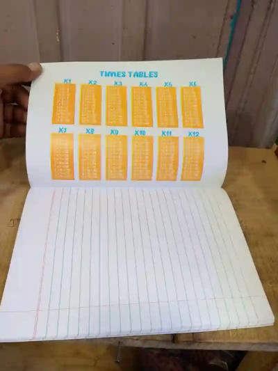 parmi exercise book