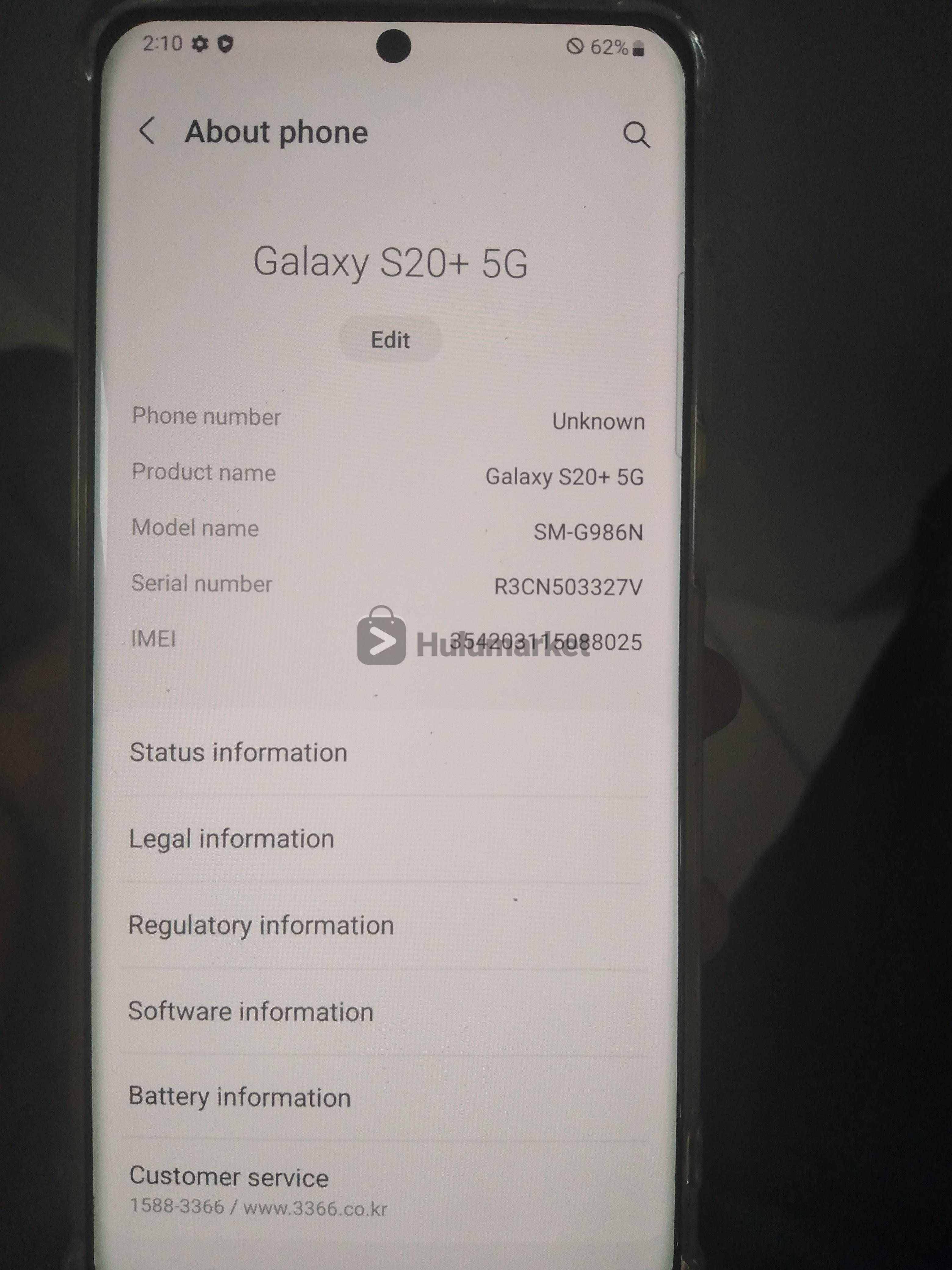Samsung Galaxy S20 Plus 5g