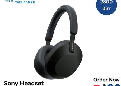 Sony headset