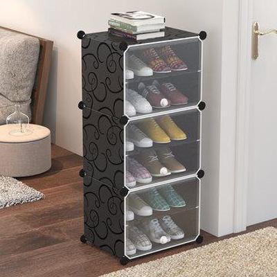 Plastic Cube Shoe Rack
