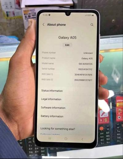 Samsung A05