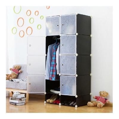 Plastic + Metal Cloth Storage Rack