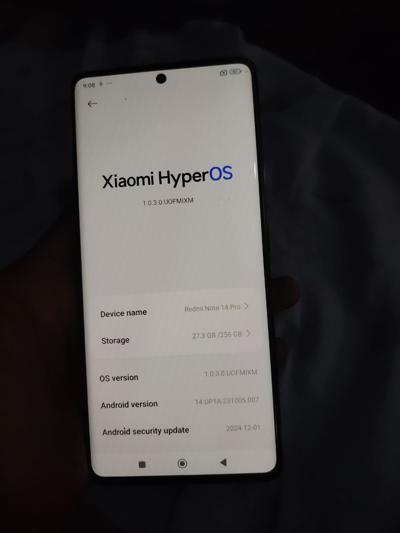 Xiaomi  Redmi  note 14 pro