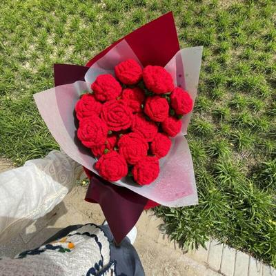 crochet flower bouquets