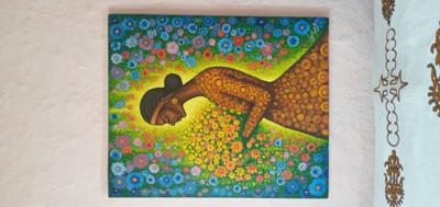 Women with flowers 2