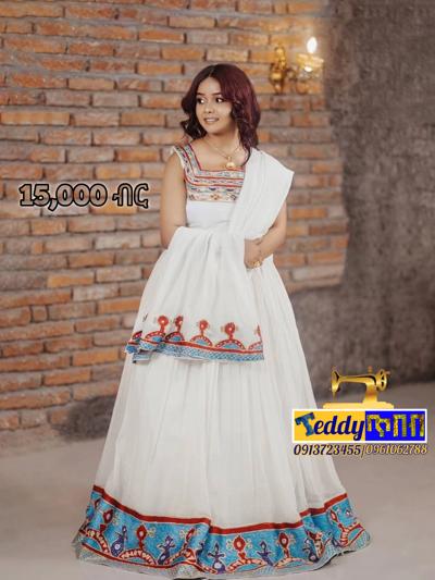 👗Teddy Tibeb ቴዲ ጥበብ👗Habesha cultural clothes ባህላዊ የሀበሻ ልብስ