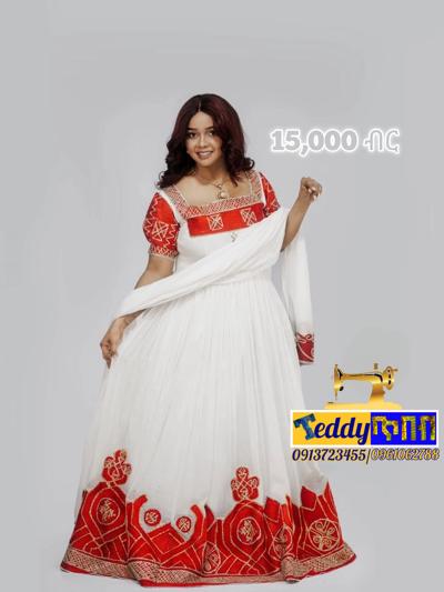 (Teddy tibeb ቴዲ ጥበብ)  Habesha cultural 🇪🇹 clothing ባህላዊ የሀበሻ ልብስ 📱+251913723455