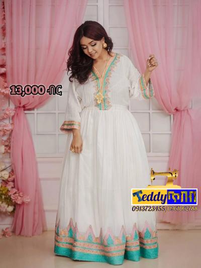 (Teddy tibeb ቴዲ ጥበብ)  Habesha cultural 🇪🇹 clothing ባህላዊ የሀበሻ ልብስ 📱+251913723455