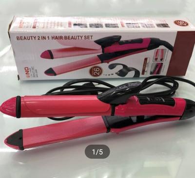 2 in 1 hair straightner
