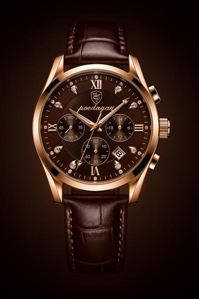 Genuine Leather Men's Watch