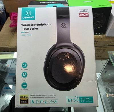 USAMS Wireless Headphones (YG23) - All-Day Playtime, Heavy Bass Audio!