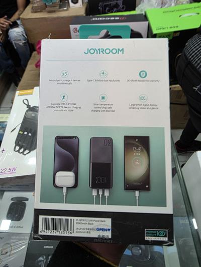 JOYROOM JR-QP193 22.5W Power Bank - Power Up Your Life, Instantly!
