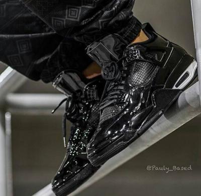 🔥JORDAN 4 black patent 🔥