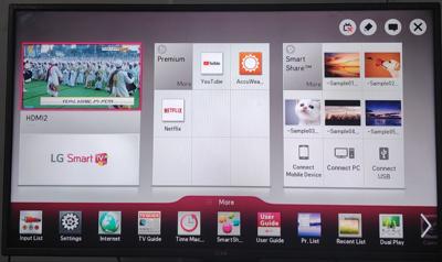 LG 43-Inch TV (Smart TV)