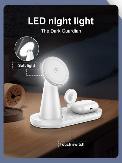 Ldnio WL01 5-in-1 25.5W Wireless Charger