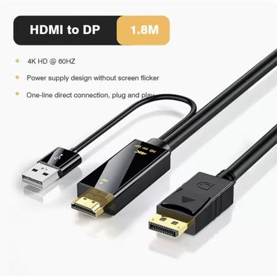 Hdmi To Display Port (Dp) Converter Cable